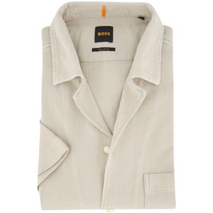 Boss Orange - Rayer - Overhemd - Beige - Katoen