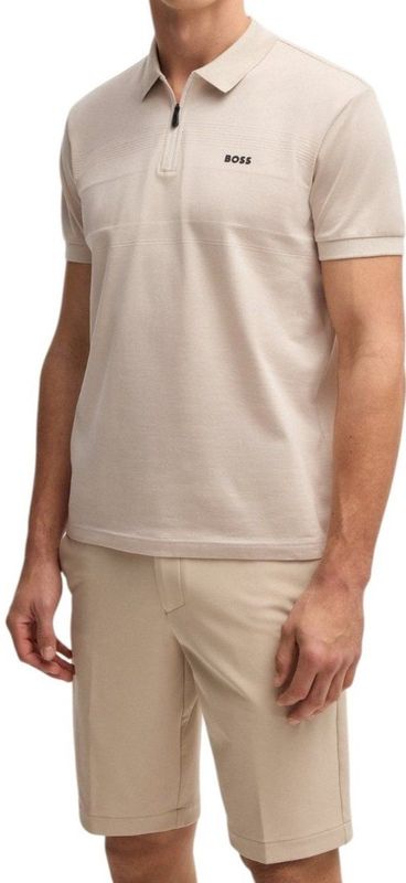 Hugo, Heren, Tops, Beige, Maat: M Katoen,