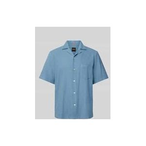 Boss Orange - Rayer - Overhemd - Blauw - Katoen