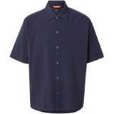 BOSS Lapoully Short Sleeve Hemd Navy - Größe XL