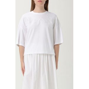 Hugo Boss - Enesse - T-shirt - Wit - Geborduurd Katoen