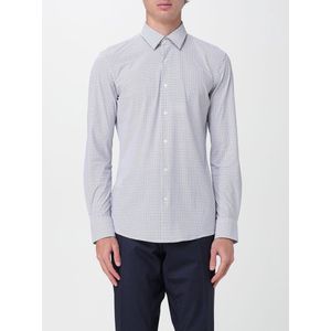 Hugo Boss - Hank Kent - Overhemd - Blauw - Katoen - Lange Mouwen