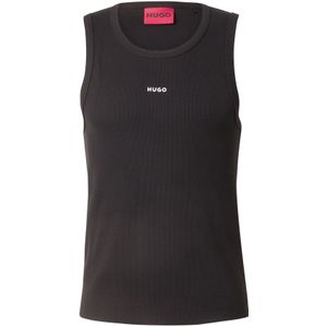 HUGO Menswear - Slim Fit - Tanktop - Zwart - Katoen