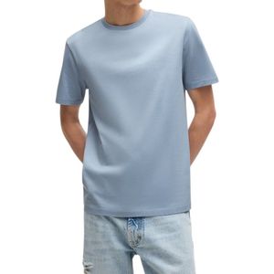 HUGO - Slim-fit T-shirt - Gemerceriseerde Katoen