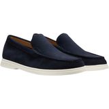 Boss - Blauwe Loafers - Suède - Heren - Instapper