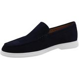 Boss - Blauwe Loafers - Suède - Heren - Instapper