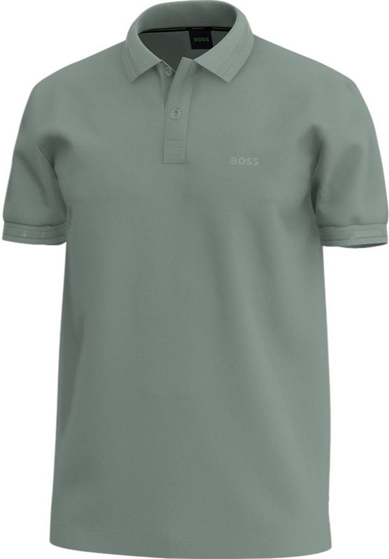 BOSS Green - Poloshirt - Katoen - Recht Model - Polokraag