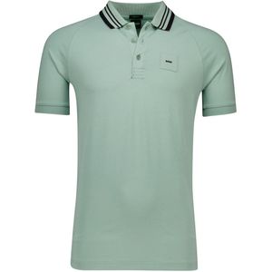 Hugo Boss - Green Paddy - Poloshirt - Groen - Jersey - Korte Mouwen