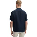 Overhemden - Dark Blue - Linnen - Regular Fit