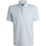 Boss - Press 28 - Poloshirt - Blauw - Linnen