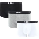 Boss - Klassieke Katoenen Onderbroek - Wit - Heren - 2XL