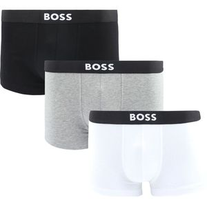 Boss - Klassieke Katoenen Onderbroek - Wit - Heren - 2XL