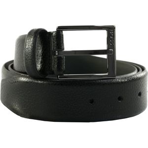 BOSS - Elloy Belt - Riem - Zwart - 100% Leder - Breedte ca. 3,5 cm