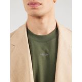 HUGO - T-shirt - Zwart - 100% Katoen