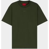 HUGO - T-shirt - Zwart - 100% Katoen