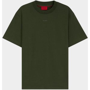 HUGO - T-shirt - Zwart - 100% Katoen