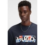 HUGO - Nugix - T-shirt - Wit - Katoen