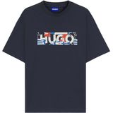 HUGO - Nugix - T-shirt - Wit - Katoen