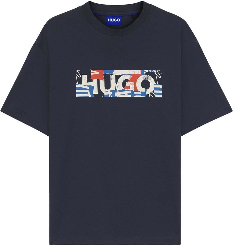 HUGO - Nugix - T-shirt - Wit - Katoen