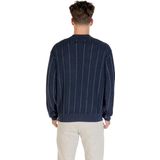 BOSS - Gebreide Trui - Katoen - Geribde en Rijstkorrelstructuur