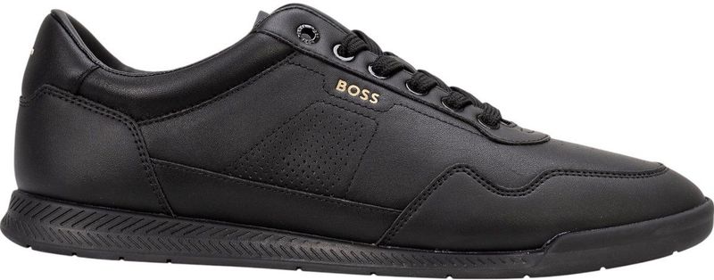 BOSS - Sneakers - Leer - Goudkleurig Logo - Duurzaam