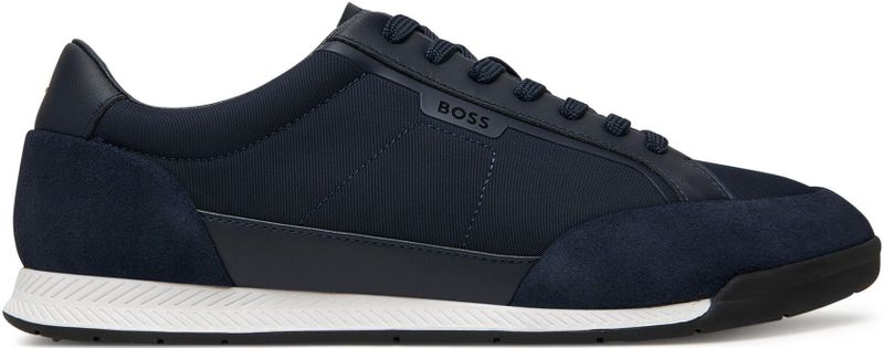 Sneakers - Effen - Leer - Flexibele Zool