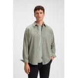 BOSS - Relegant - Overhemd - Groen - Corduroy
