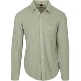 BOSS - Relegant - Overhemd - Groen - Corduroy