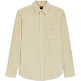 Boss - Relegant 6 - Overhemd - Katoenen Ribfluweel - Lange Mouwen