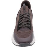 Boss - Lage Sneakers - Beige - Suède