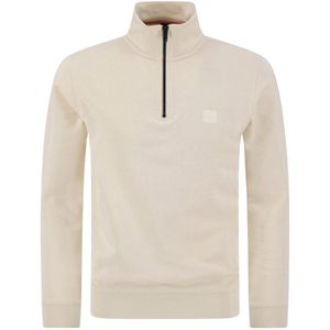 BOSS ORANGE Zetrust Truien & Vesten Heren - Sweater - Hoodie - Vest- Beige - Maat S