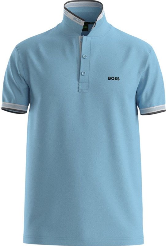 BOSS - Paddy - Poloshirt - Blauw - Katoen