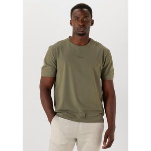 Boss - T-shirt - Wit - Katoen - Zevenlaags Logo