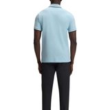 Poloshirt - Light/Pastel Blue - Met Polokraag - 2-Knoopsmodel