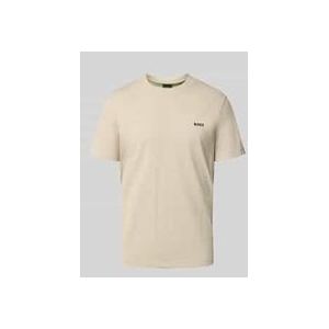 Hugo Boss - T-Shirt - Beige - Regular Fit