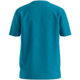 Hugo - T-shirt - Blauw - Katoen