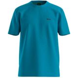 Hugo - T-shirt - Blauw - Katoen