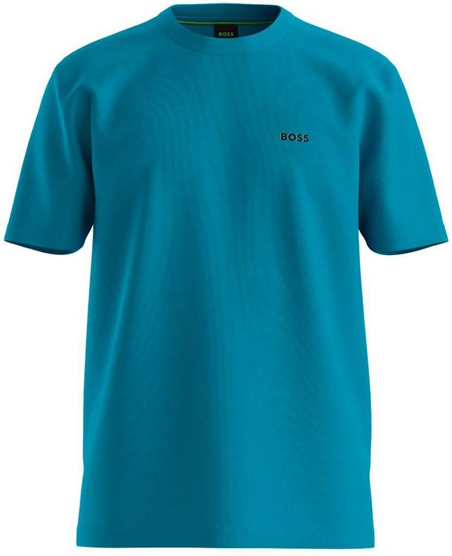 Hugo - T-shirt - Blauw - Katoen