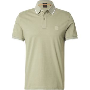 BOSS - Poloshirt - Open Green - Katoen - Met BOSS Badge