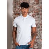 BOSS Orange - Poloshirt - Effen - Katoenmix - Slim Fit - Logodetail