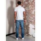 BOSS Orange - Poloshirt - Effen - Katoenmix - Slim Fit - Logodetail