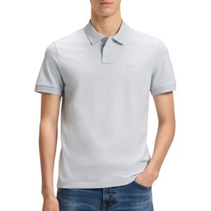BOSS Orange - Poloshirt - Effen - Katoenmix - Slim Fit - Polokraag