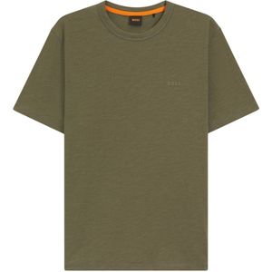 BOSS - T-Shirt - Katoen - Logo op Borst - Regular Fit