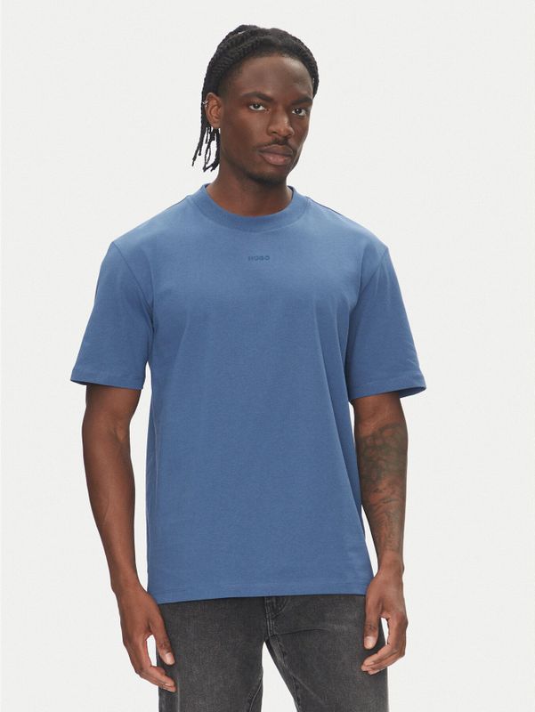 Hugo - Dapolino 10248326 01 - T-shirt - Korte Mouwen - Relaxed Fit - 100% Katoen