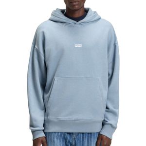 Hugo - Nazardo Hoodie - Blauw - Heren - Loose Fit