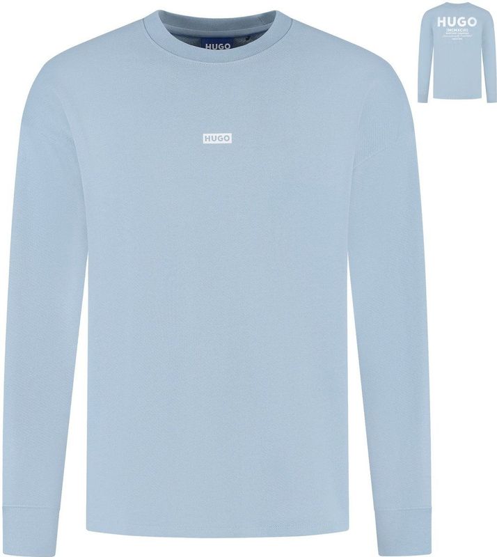 Hugo - Naviu 10257685 - Sweatshirt - Blauw