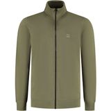 BOSS - Zestart 10234591 - Sweatshirt - Grijs - Katoen, Halve Rits