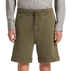 BOSS - Katoenen Shorts - Blauw - 100% Katoen