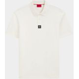 HUGO Red - Deabono_D - Polo - Beige - Korte Mouw