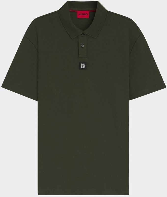 HUGO Red - Deabono_D - Polo - Groen - Korte Mouw